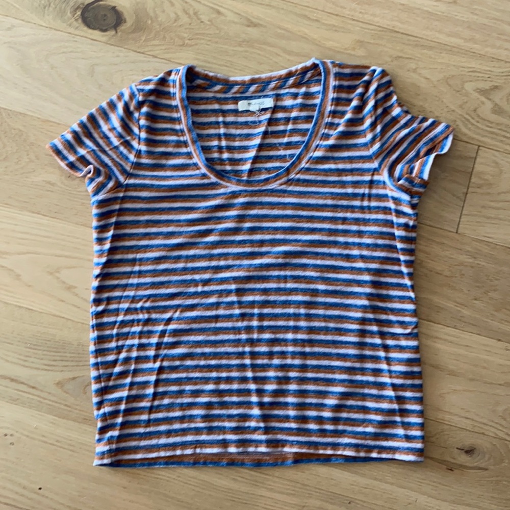 Striped madewell tee